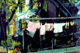Canal Boat Laundry Amsterdam
